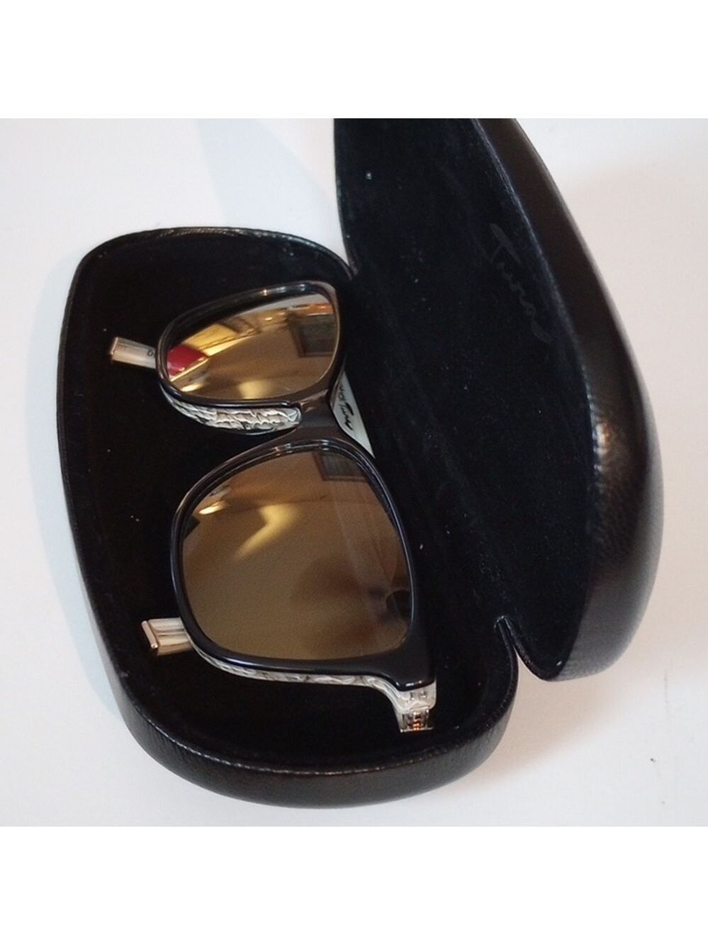 Kate Young for Tura Glasses Sunglasses Frames with Case.